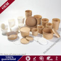 High-Grade Thickened Disposable Kraft Paper Bucket Soup Bowl Snacks Soup Noodle Takeaway Package Soup Cup with Lid